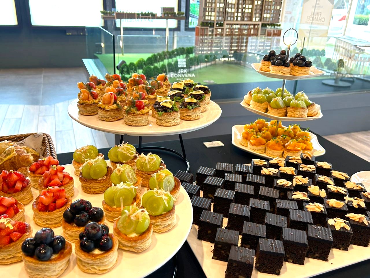 English Tea Session at JRK Convena Sales Gallery